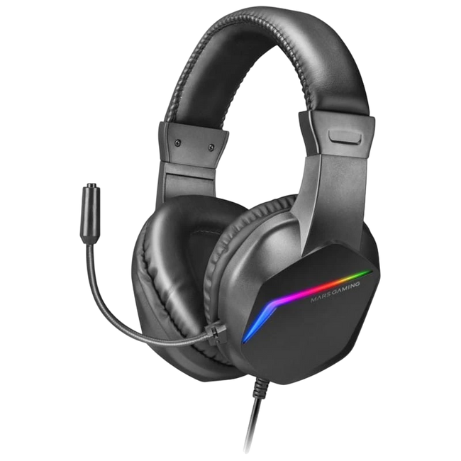 Mars Gaming MH122 FRGB Negro - Auriculares Gaming Hover Image
