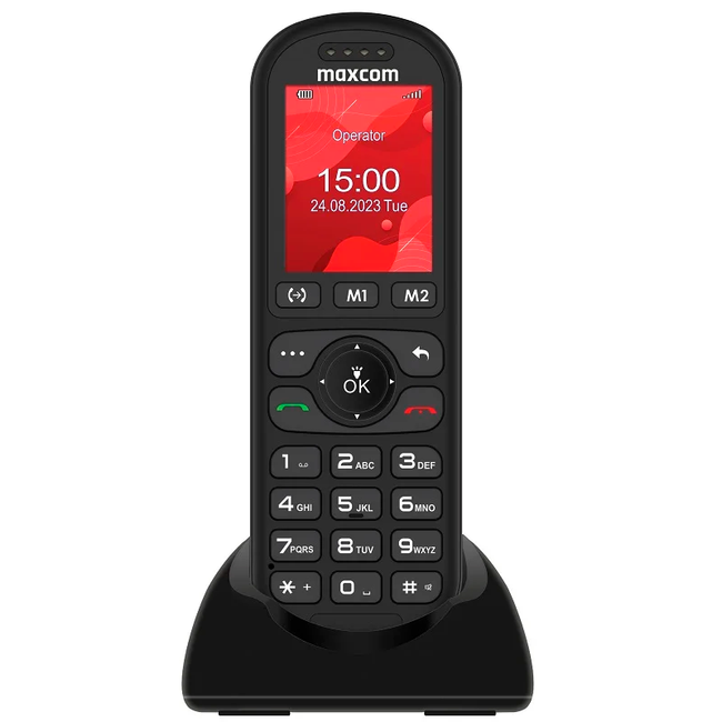 Maxcom Mm39D Se Telefono Fijo Sim 2" (4G) Black (No Rj11) Hover Image