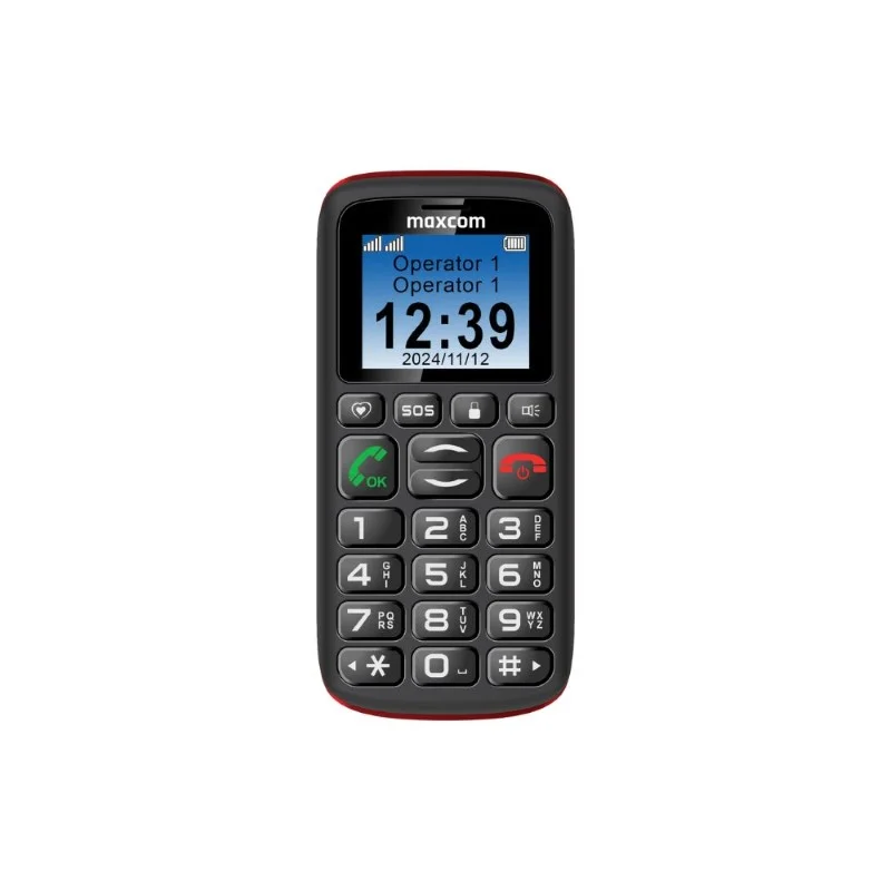"Maxcom Mm428L 1,8"" 2G Dual Senior Black"