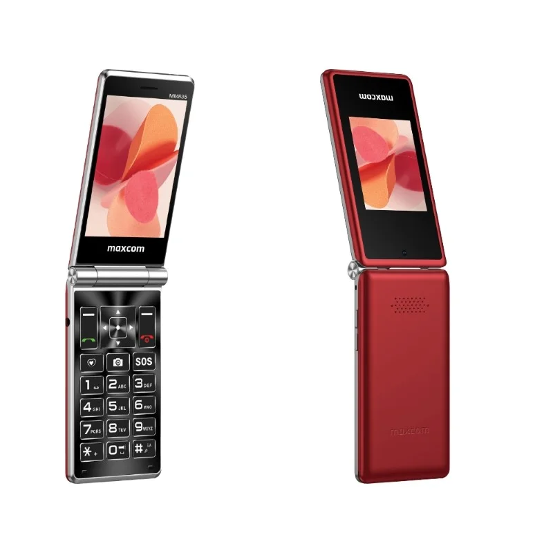 "Maxcom Mm835 3,5"" 0,3Mpx 4G Volte Sos Red"