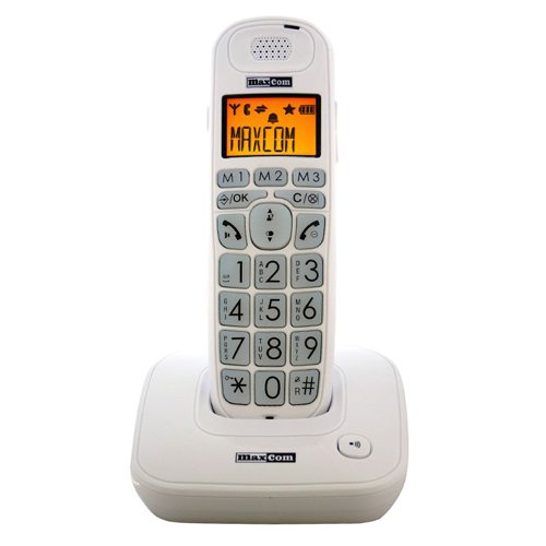Teléfono Fijo Dec Maxom Mc6800 White