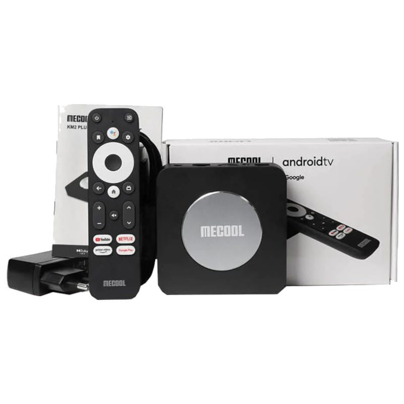 Mecool KM2 Plus S905X4-B 2GB/16GB Certificado Netflix 4K y Google Android 11 - Android TV