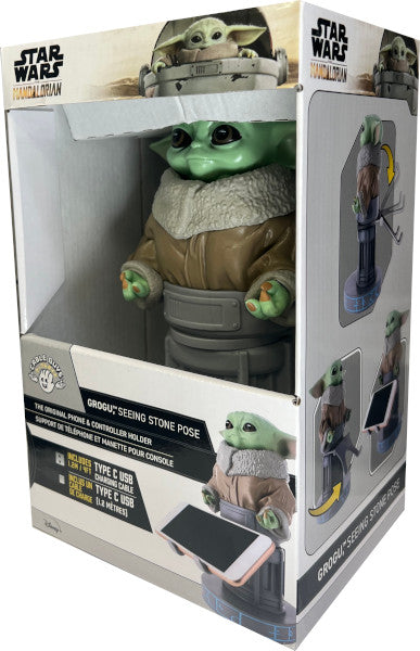 Figura Cable Guys Star Wars The Mandalorian Grogu The Child (2m Cable Usb) Hover Image
