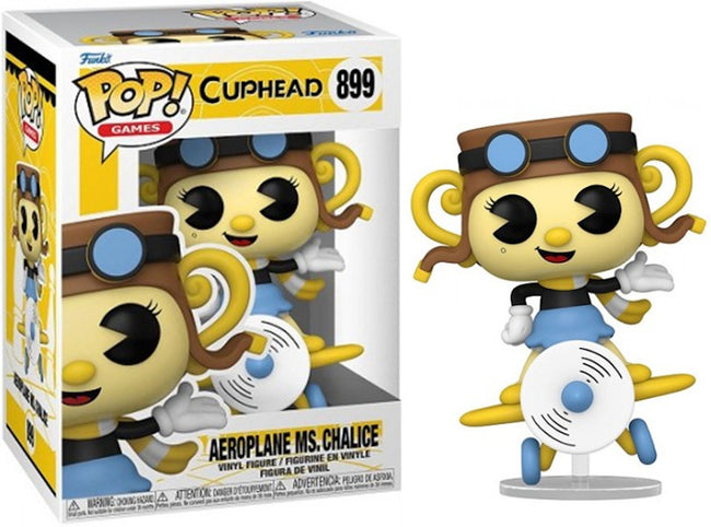 Figura Funko Pop! Games - Cuphead: Aeroplane Ms. Chalice (899) Hover Image