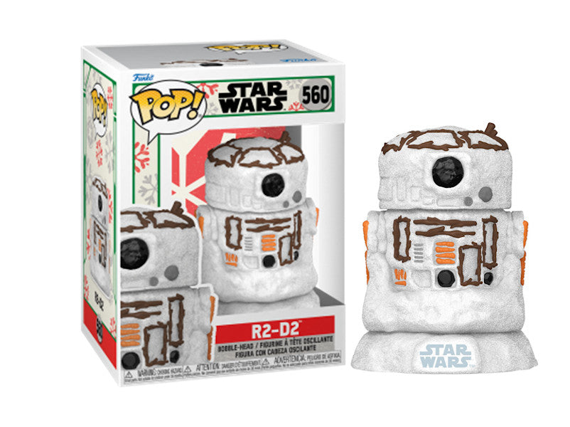 Figura Funko Pop! Star Wars Holiday Snowman: R2 D2 (560)