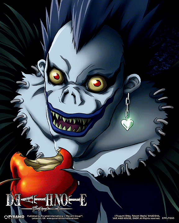 Cuadro 3d Death Note Light Ryuk Hover Image