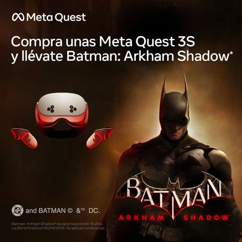 Meta Quest 3S 128GB Blanco - Gafas de Realidad Virtual