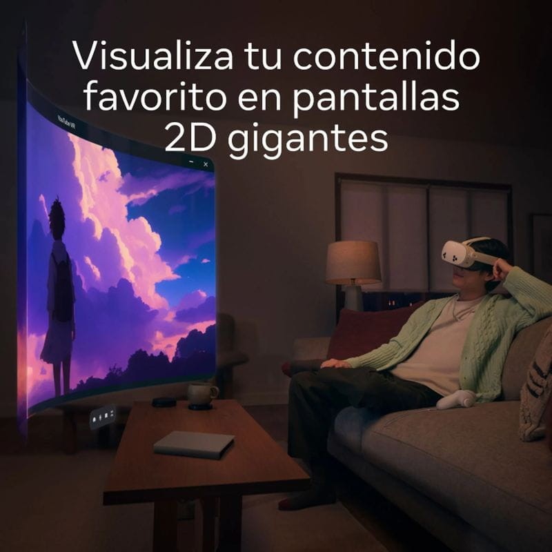 Meta Quest 3S 128GB Blanco - Gafas de Realidad Virtual