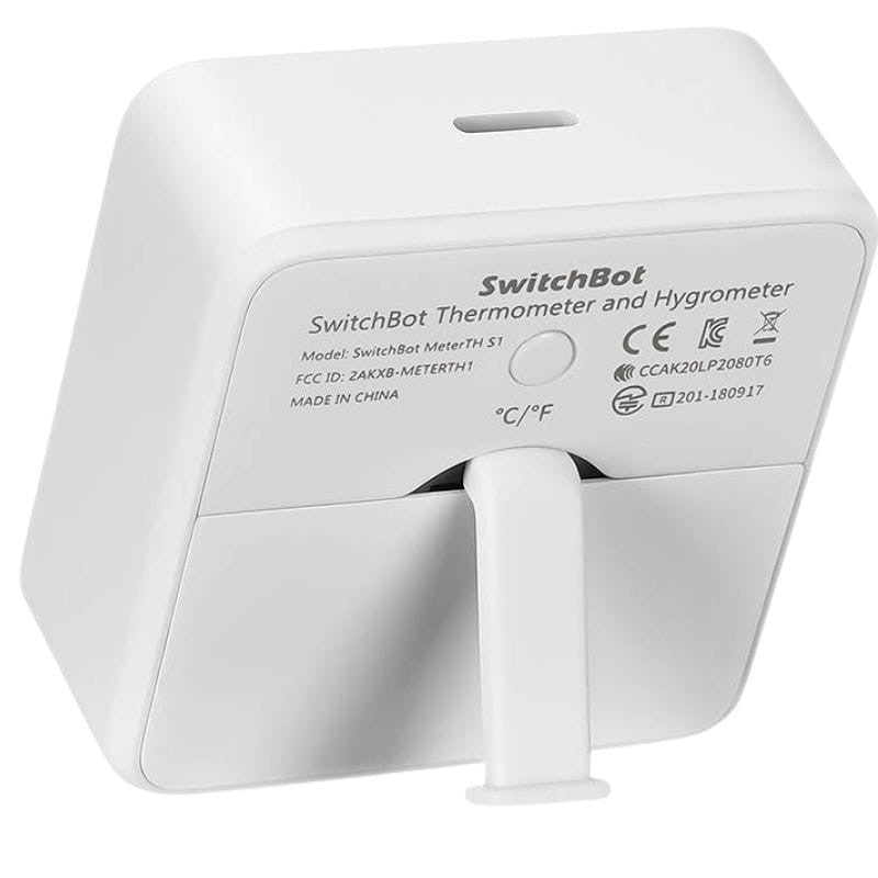 SwitchBot Meter Blanco - Termómetro e higrómetro con conexión Bluetooth