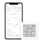 SwitchBot Meter Blanco - Termómetro e higrómetro con conexión Bluetooth