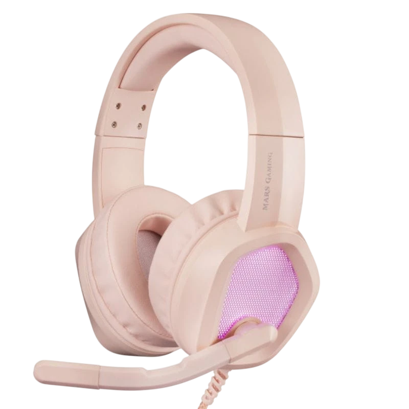 Mars Gaming MH320 Rosa con micrófono Auriculares