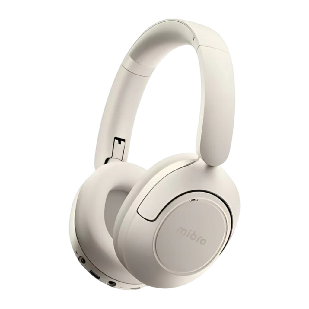 Mibro Headphone One Beige claro Diadema ANC Bluetooth 5.4 80h IP54 Multipunto Auriculares inalámbricos