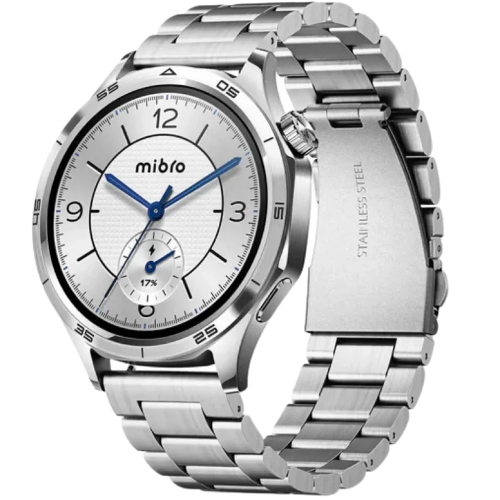 Mibro watch GT Stainless silver
