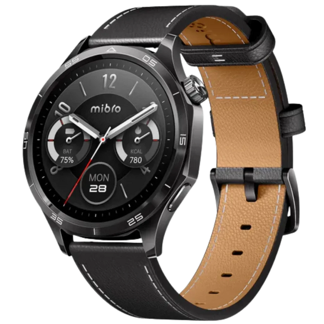 Mibro watch GT leather black Hover Image