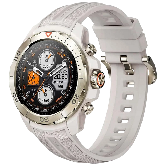Mibro GS Explorer Blanco - Reloj inteligente con GPS y NFC Hover Image