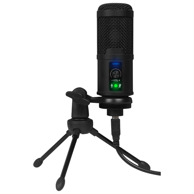Micrófono Condensador USB BM-65 Streaming/Estudio Hover Image