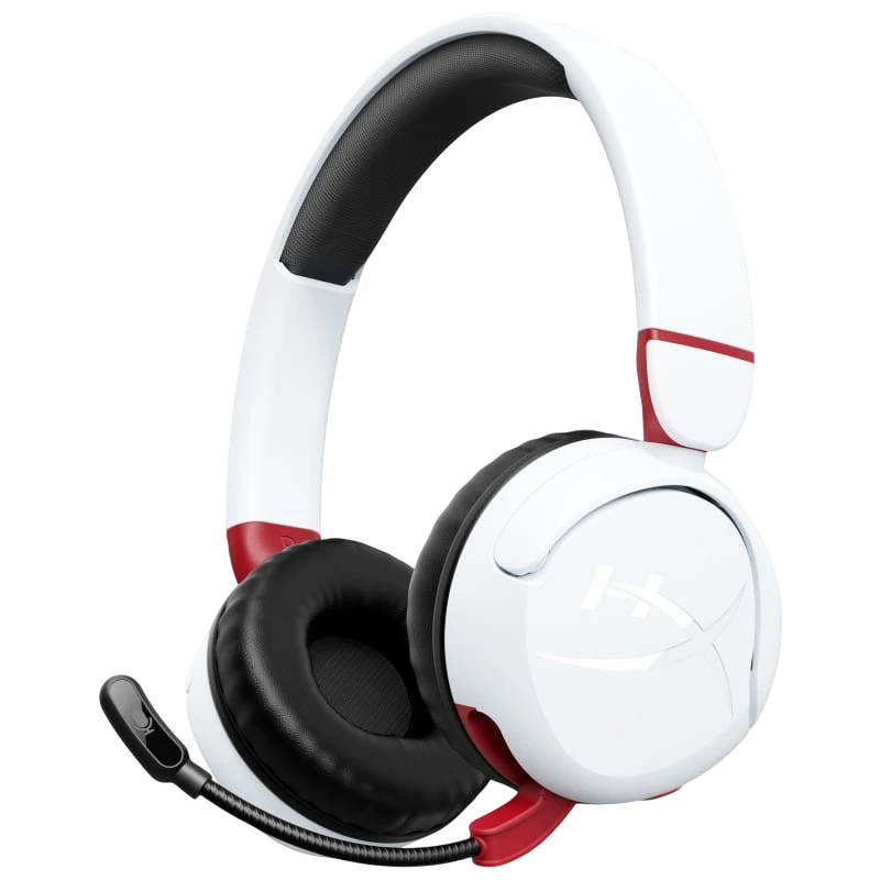 HyperX Cloud Mini Blanco Bluetooth 5.3 Auriculares gaming inalámbricos