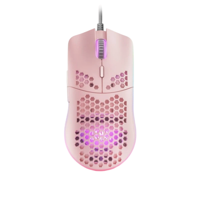 Mars Gaming MMAX RGB 12400 DPI Rosa Hover Image