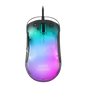 Mars Gaming MMGLOW USB tipo A RGB Chroma Glow - Negro - 12800 DPI