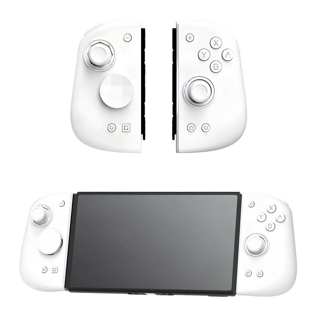 Mando Mobapad M6 HD Blanco Inalámbrico Switch/Switch OLED/Switch 2/PC