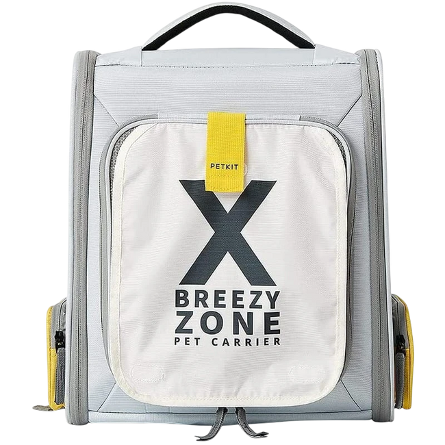 Mochila Transportín para Mascota Breezy xZone Pet Carrier Gris Hover Image