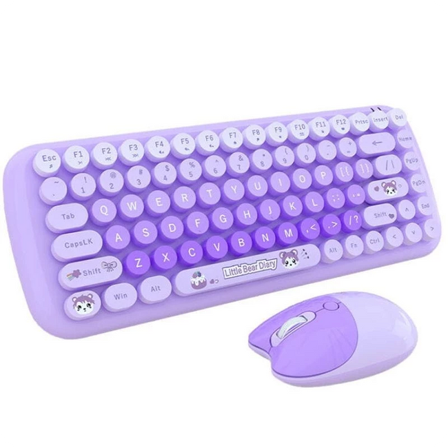 MOFII Candy New 2.4G Púrpura Hover Image