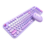 MOFII Lovely Púrpura - Kit teclado y ratón