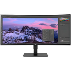 LG 35BN77CP-B.AEU pantalla para PC 88,9 cm (35") 3440 x 1440 Pixeles Quad HD LED Negro
