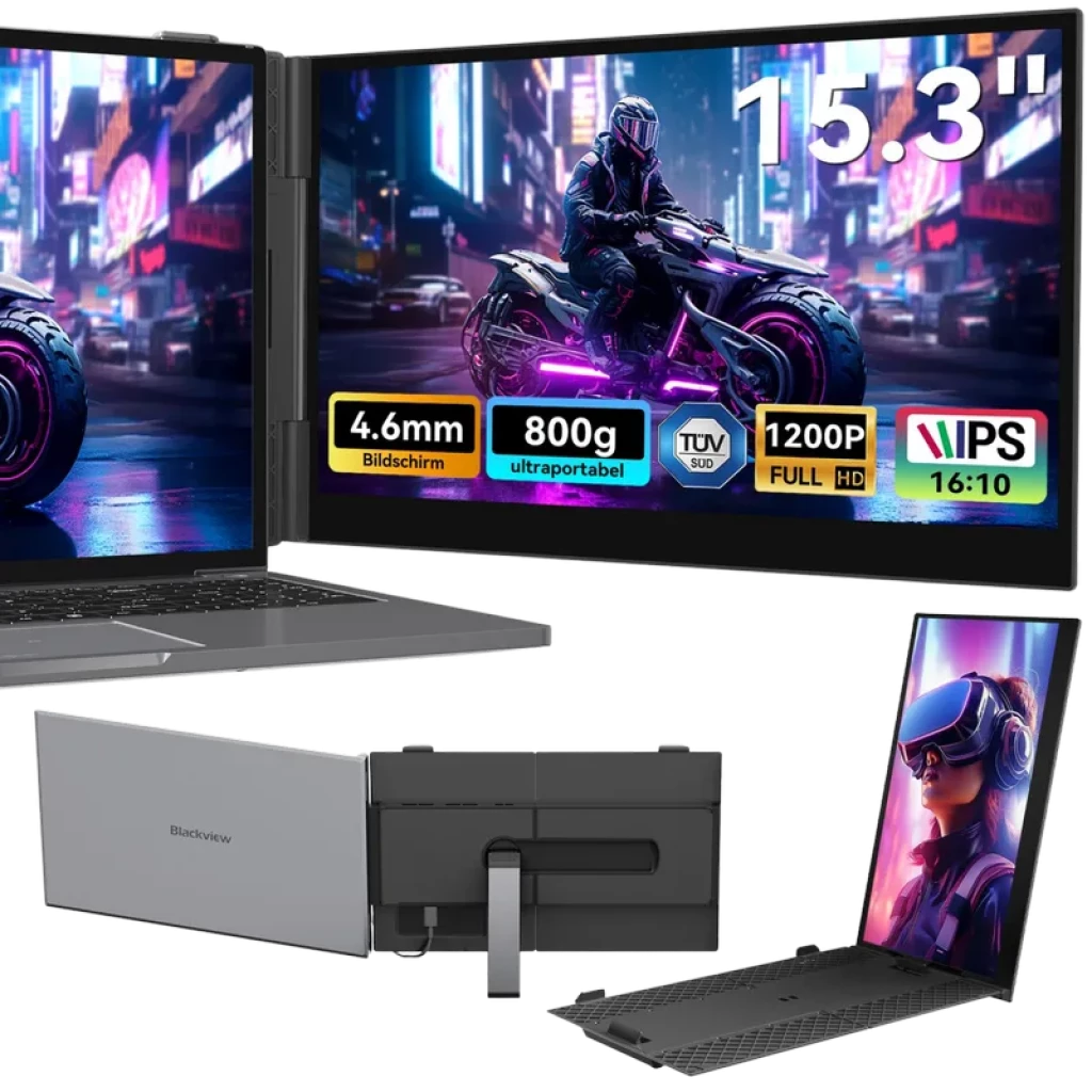 Blackview SCM8 Monitor 15.3" IPS Gris