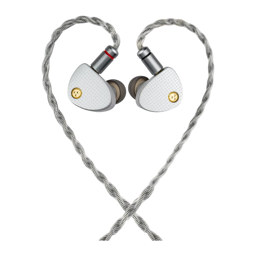 Moondrop Aria 2 Jack 3,5 mm / 4,4 mm Balanceado Plata In-Ear Auriculares