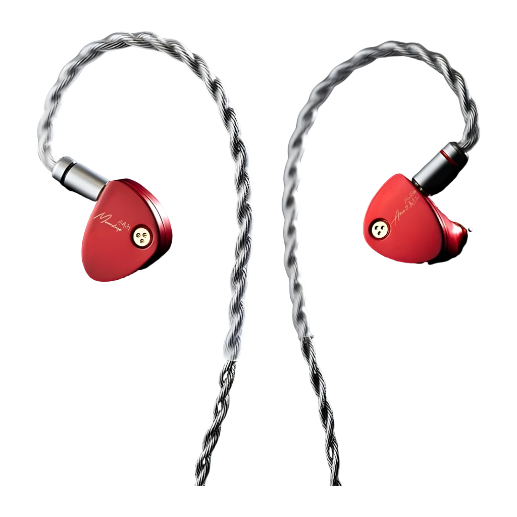 Auriculares MOONDROP Aria 2 Red In-Ear Jack 3.5mm / 4.4mm Balanceado
