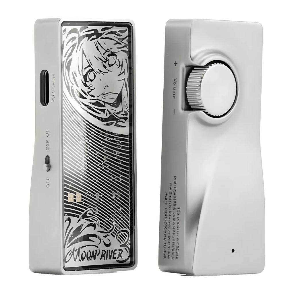 DAC Amplificador Moondrop Moonriver 3 DSD256 4.4mm Balanceado