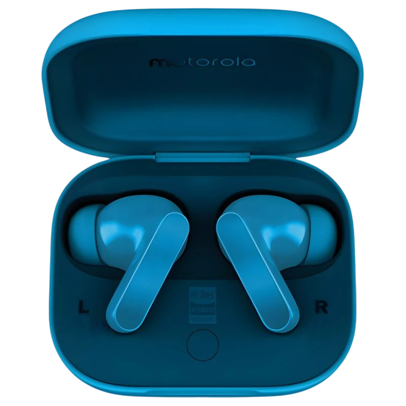 Motorola Moto Buds Bass Azul TWS Bluetooth 5.3 43h Auriculares inalámbricos