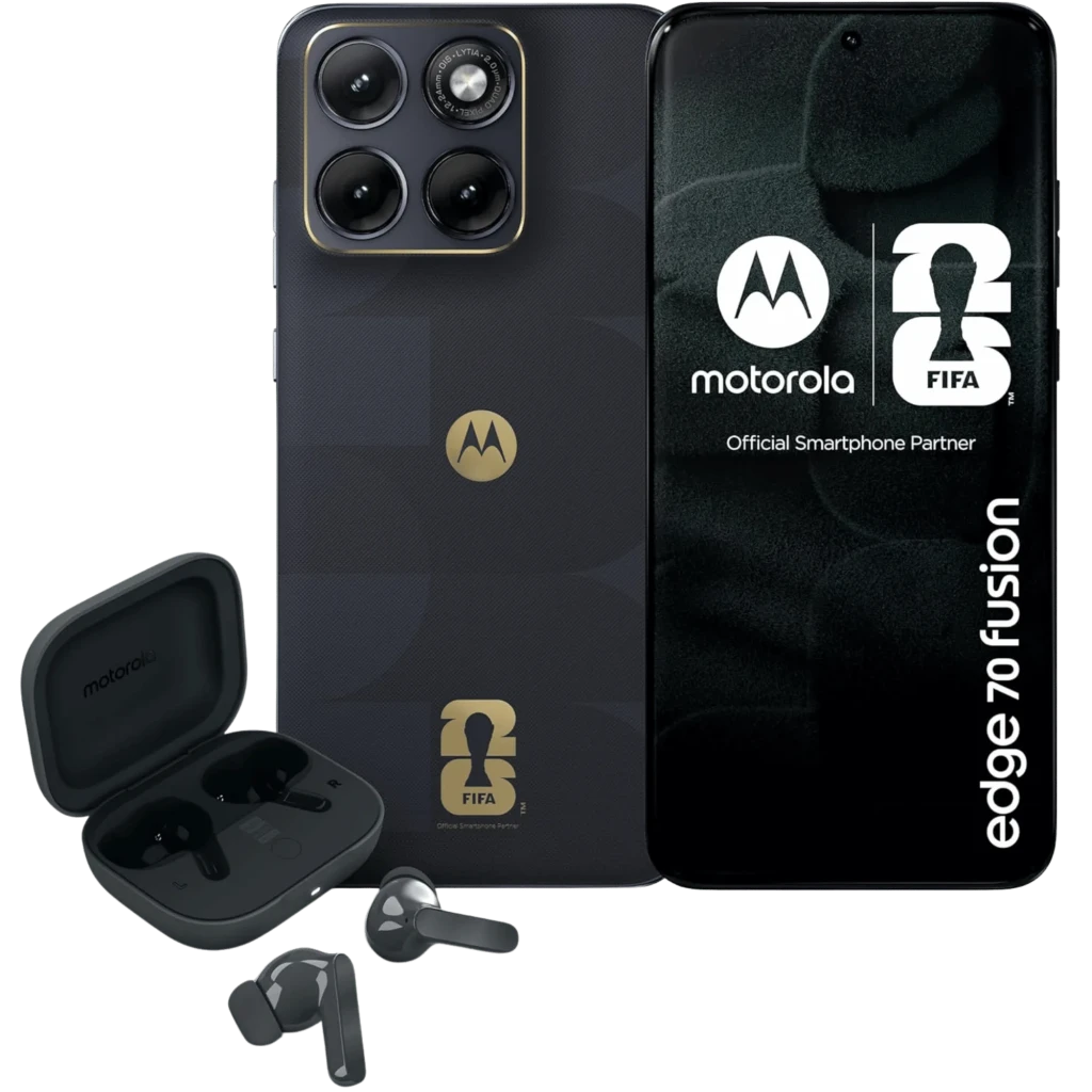 Motorola Moto Edge 70 Fusion 8GB/256GB PANTONE Silhouette FIFA Version + Moto Buds Bass EU
