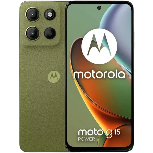 Motorola Moto G15 Power 8GB/256GB Iguana Green Hover Image