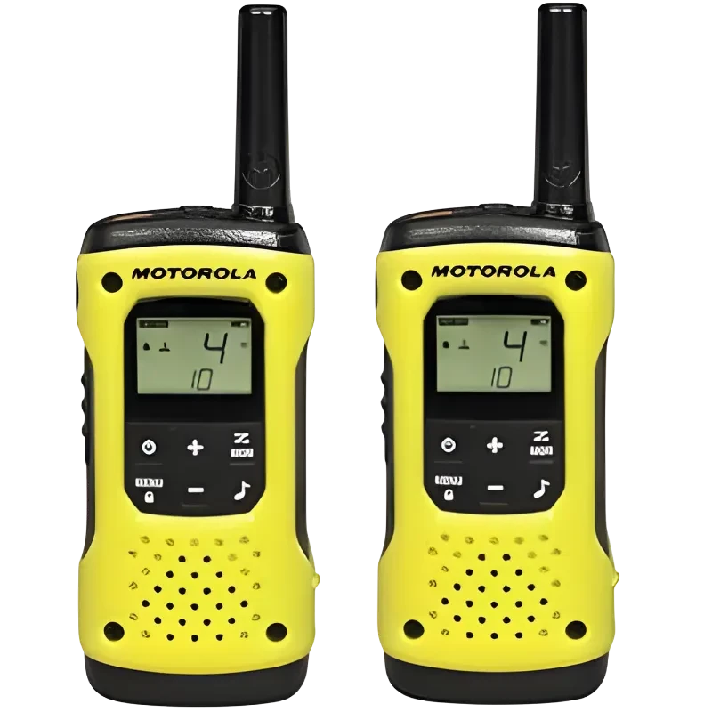 Motorola Talkabout T92 H2O two-way radios 16 canales 446.00625 - 446.19375 MHz Negro, Amarillo