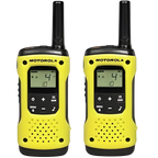Motorola Talkabout T92 H2O two-way radios 16 canales 446.00625 - 446.19375 MHz Negro, Amarillo