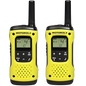 Motorola Talkabout T92 H2O two-way radios 16 canales 446.00625 - 446.19375 MHz Negro, Amarillo