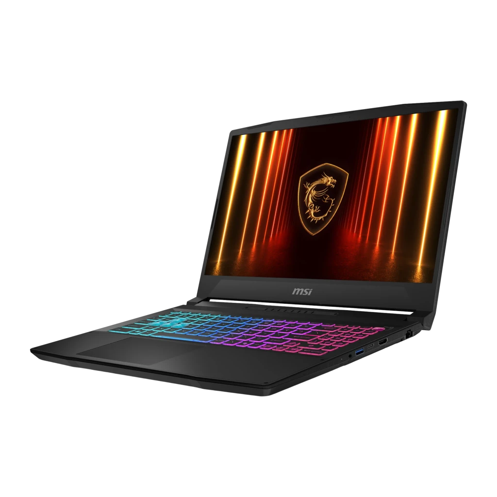 Portátil Gaming MSI Katana 15 HX B14WFK-082XES 32GB/1TB SSD 15,6 pulgadas FHD IPS Intel Core i9-14900HX NVMe PCIe Gen4 RTX 5060 8GB GDDR7 Sin Sistema Operativo