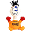 Mueco Pablo Anti Stress "Punch Me" Naranja