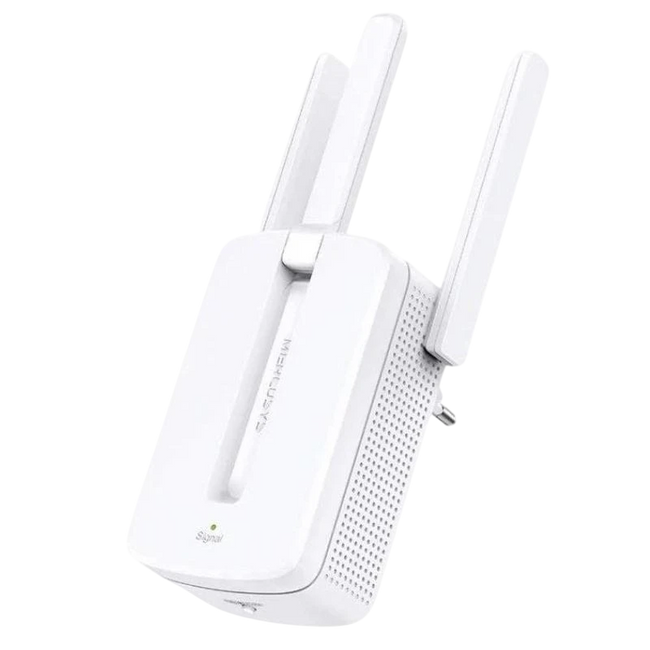 Mercusys MW300RE Wi-Fi 300 Mbps Tres antenas MIMO Blanco Hover Image