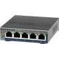 NETGEAR GS105E-200PES switch Gestionado L2/L3 Gigabit Ethernet (10/100/1000) Gris