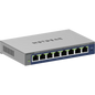 NETGEAR GS108Ev4 No administrado L2/L3 Gigabit Ethernet (10/100/1000) Gris