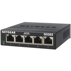 NETGEAR GS305 No administrado L2 Gigabit Ethernet (10/100/1000) Negro