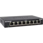 NETGEAR GS308-300PES switch No administrado L2 Gigabit Ethernet (10/100/1000) Negro