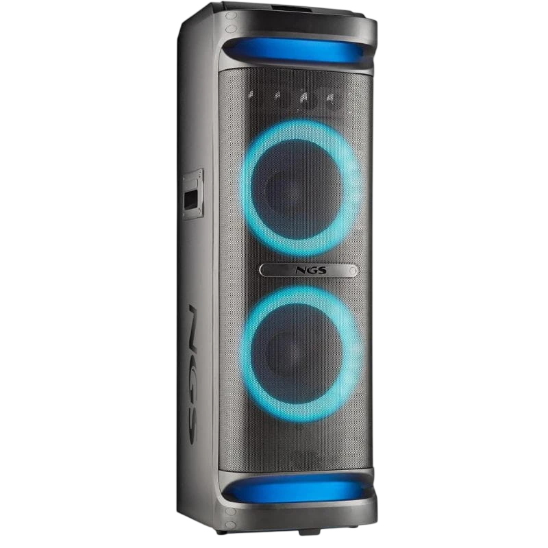 NGS WILD SPACE 3 800 W Negro - Altavoz portátil estéreo