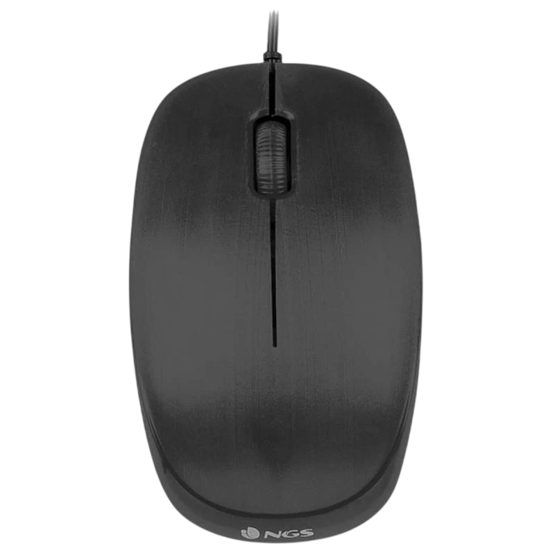 NGS Flame Ratón 1000 DPI - Negro