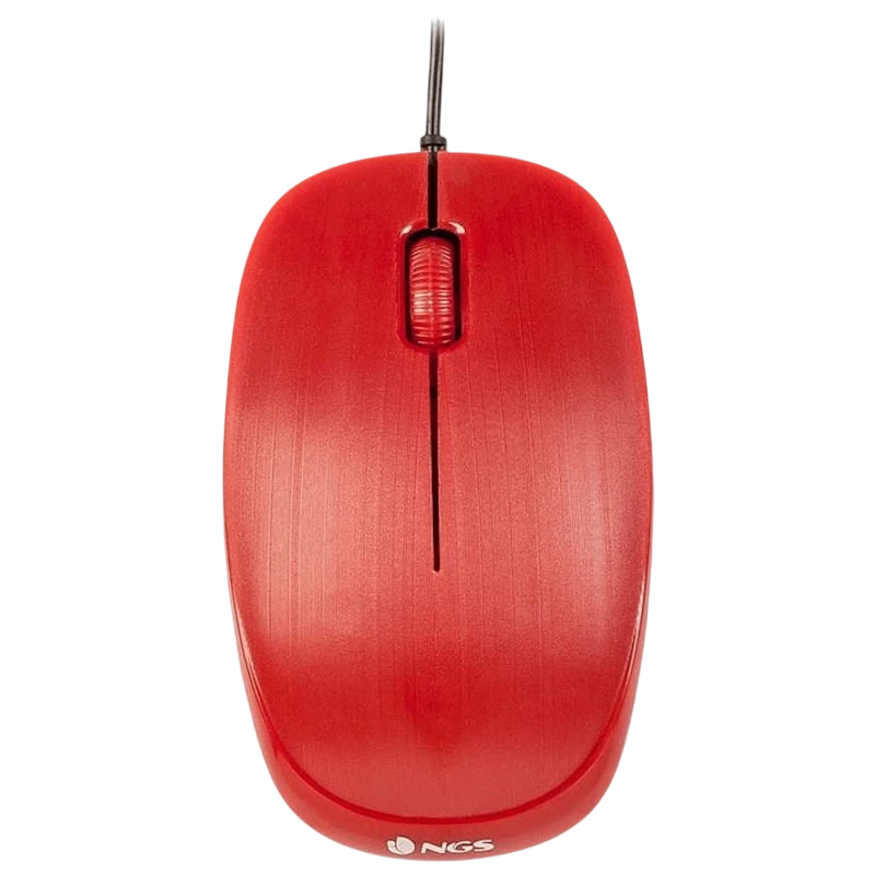 NGS Flame Ratón 1000 DPI - Rojo