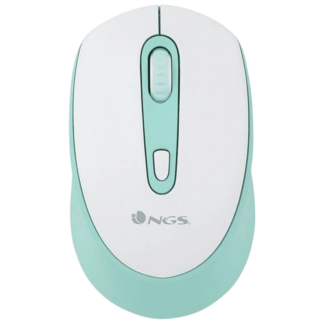 NGS SMOG MINT-RB 2400 DPI - Blanco y verde Hover Image