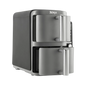 Ninja SL400EU Freidora Doble Vertical 9.5L Negro/Gris - Freidora de aire caliente